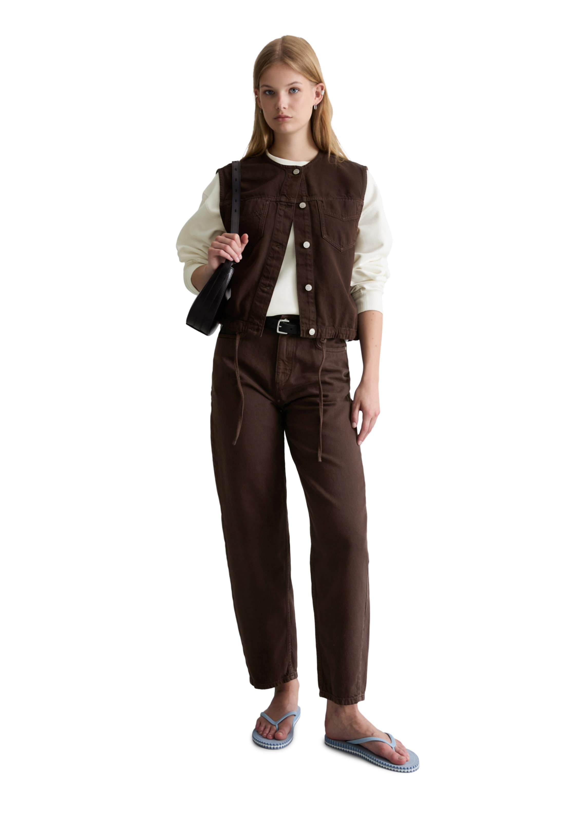 Gilet Marc O'Polo DENIM en marron
