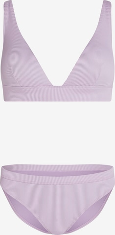 O'NEILLTrokutasti Bikini 'Women of the Wave Cancun' - ljubičasta boja: prednji dio