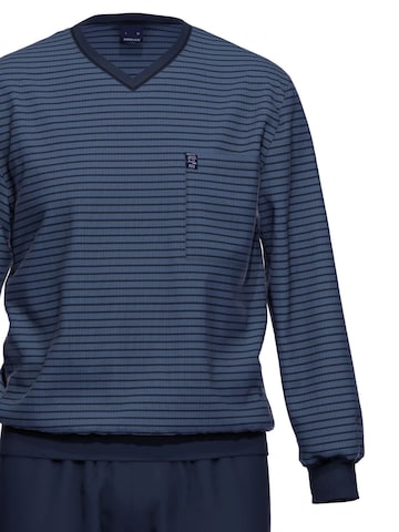 Ammann Short Pajamas 'Nightwear' in Blue