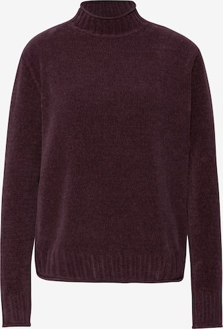 STREET ONE Sweater 'Chenille' in Purple: front