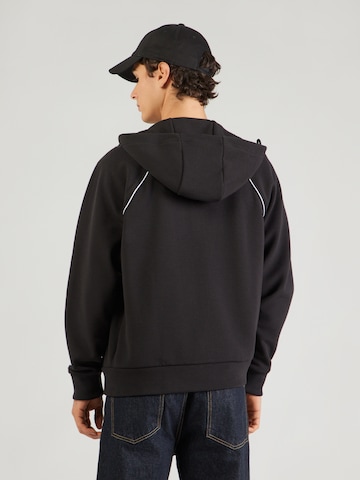 BOSS Sweatvest 'Join Saggy' in Zwart