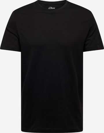 T-Shirt s.Oliver en noir : devant