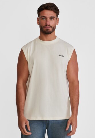 SikSilk Koszulka w kolorze beżowy: przód