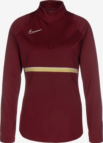 T-shirt fonctionnel 'Academy' NIKE en rouge : devant