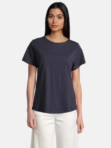 salzhaut Shirt 'Steentje' in Blauw: voorkant