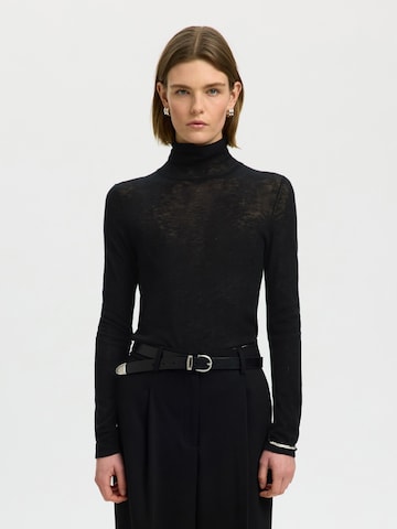 SELECTED - Pullover 'VENDY' em preto: frente
