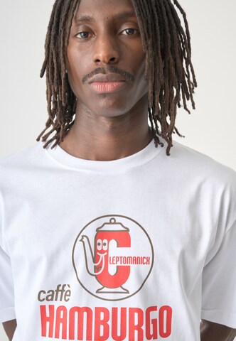 Cleptomanicx Shirt 'Hamburgo' in Wit