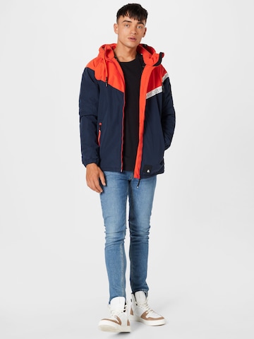 Alife and Kickin Winter Jacket 'Jack' in Blue