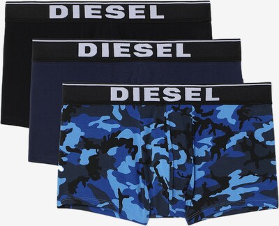 DIESEL Boxershorts in navy / royalblau / himmelblau / basaltgrau / schwarz, Produktansicht