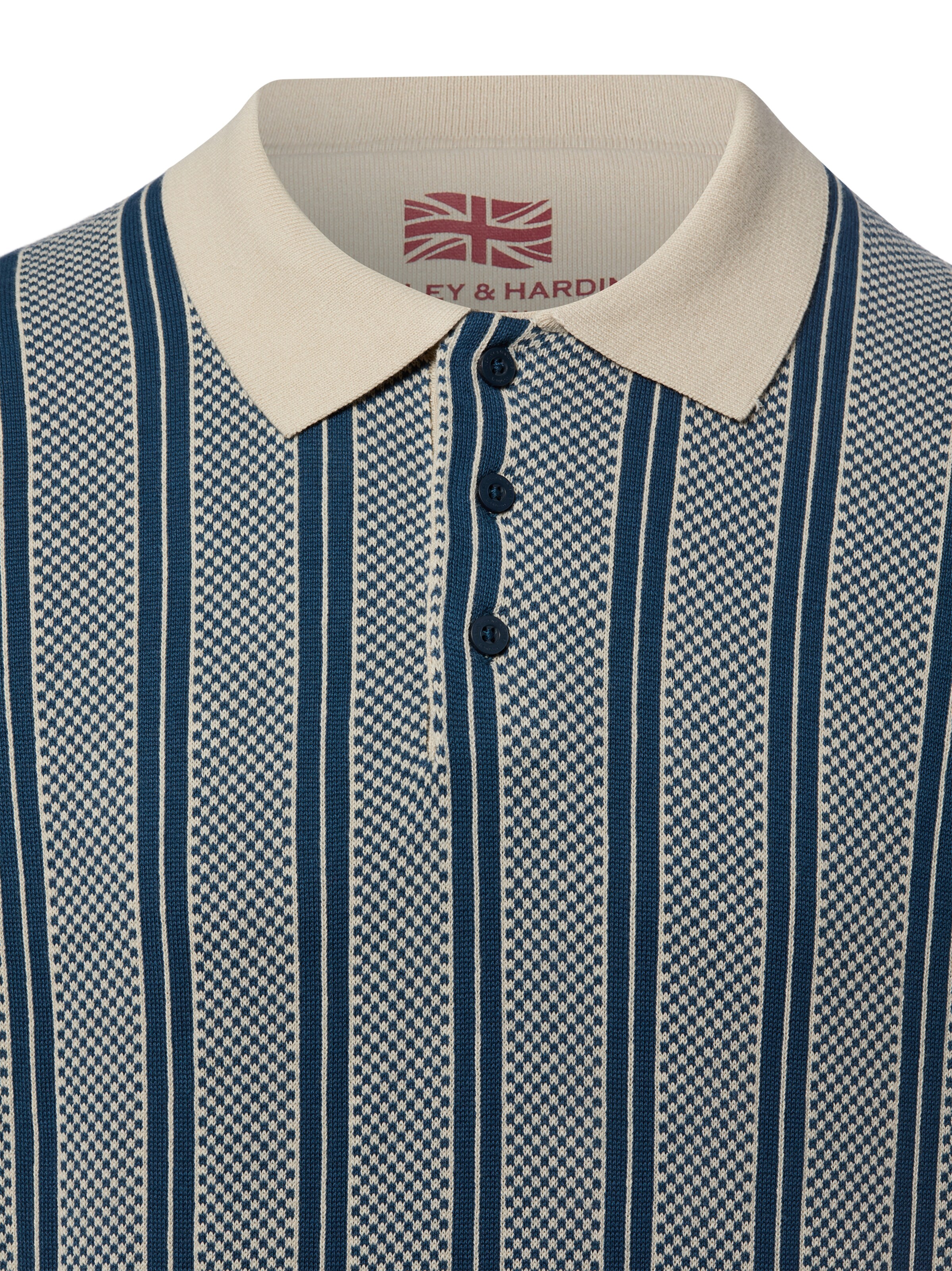 Pull-over 'Randy' Finshley & Harding London en bleu