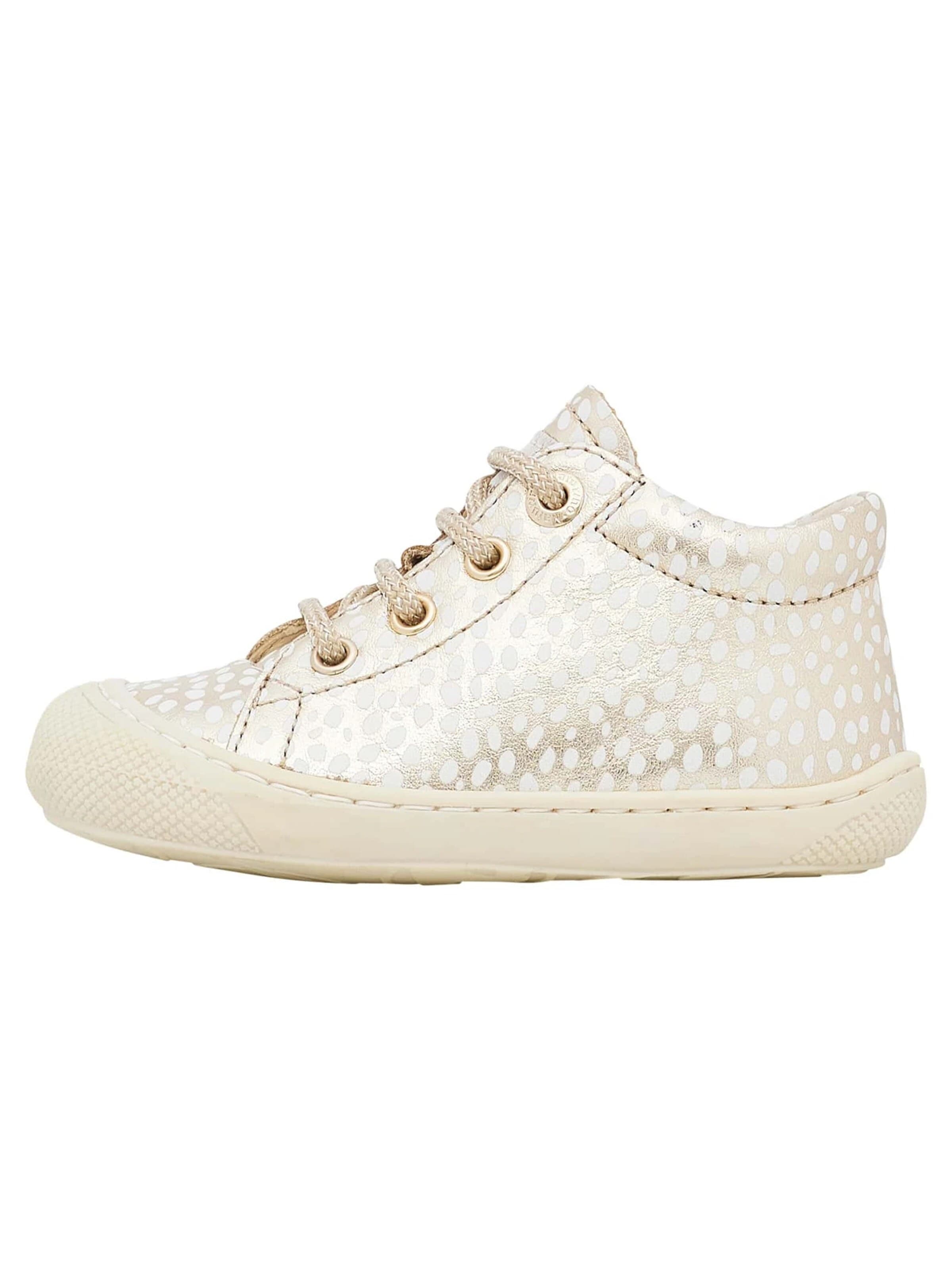NATURINO Low shoe 'COCOON' in Gold
