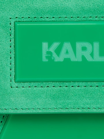 Borsa a tracolla di Karl Lagerfeld in verde