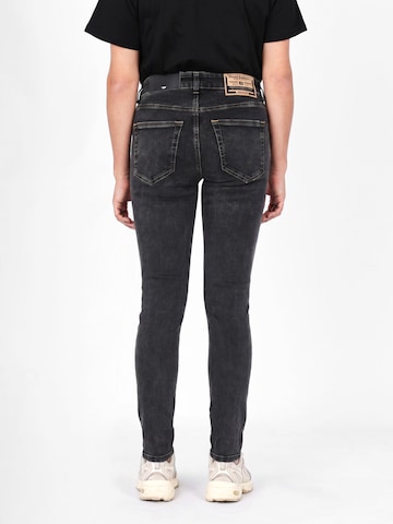 DIESEL Skinny Jeans '2017 D-SLANDY' in Grijs