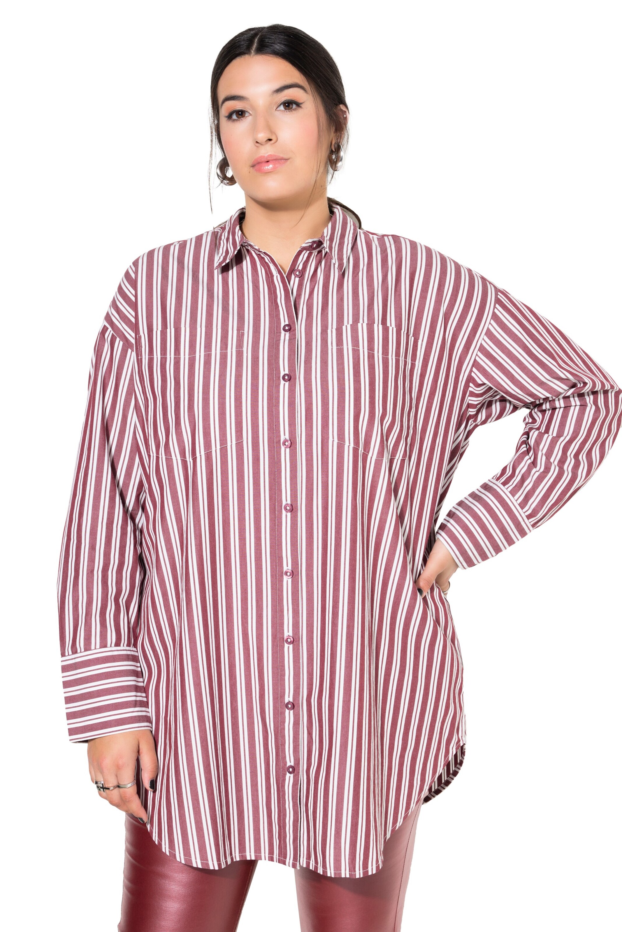 Studio Untold Bluse in Lila: Vorderseite