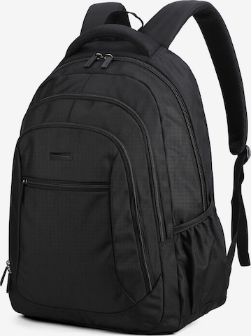 Zaino di Aoking in nero: frontale