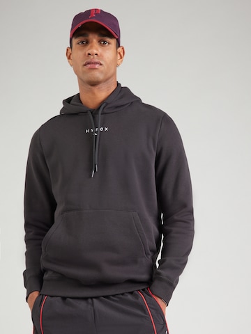 PUMA Sport sweatshirt 'Puma x Hyrox' i svart: framsida
