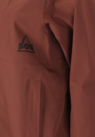 SOS Skijacke 'Alta' in Rot