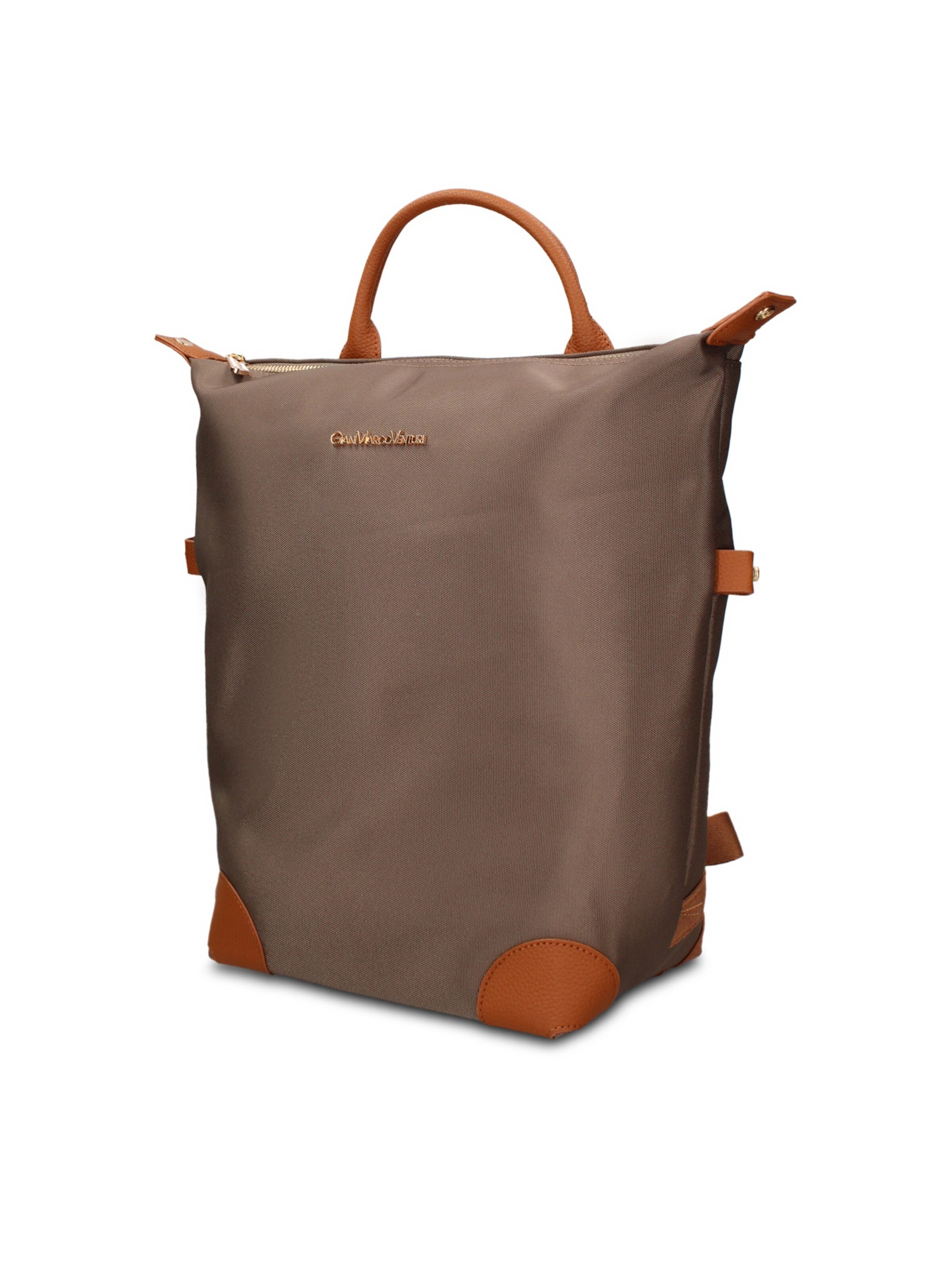 Zaino 'Zaino Novara Elite Gianmarco Venturi - Pelle Vegana 100% PU' di GianMarco Venturi in verde