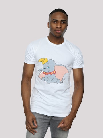 T-Shirt 'Dumbo Classic' F4NT4STIC en blanc : devant