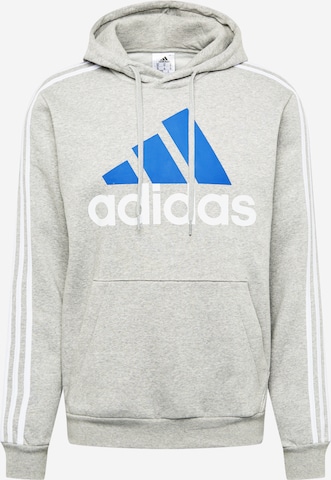 ADIDAS SPORTSWEAR Sportsweatshirt 'Essentials' in Grau: predná strana