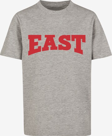 T-Shirt 'Disney High School Musical The Musical East High' F4NT4STIC en gris : devant