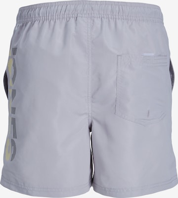 JACK & JONES Zwemshorts 'FIJI' in Grijs