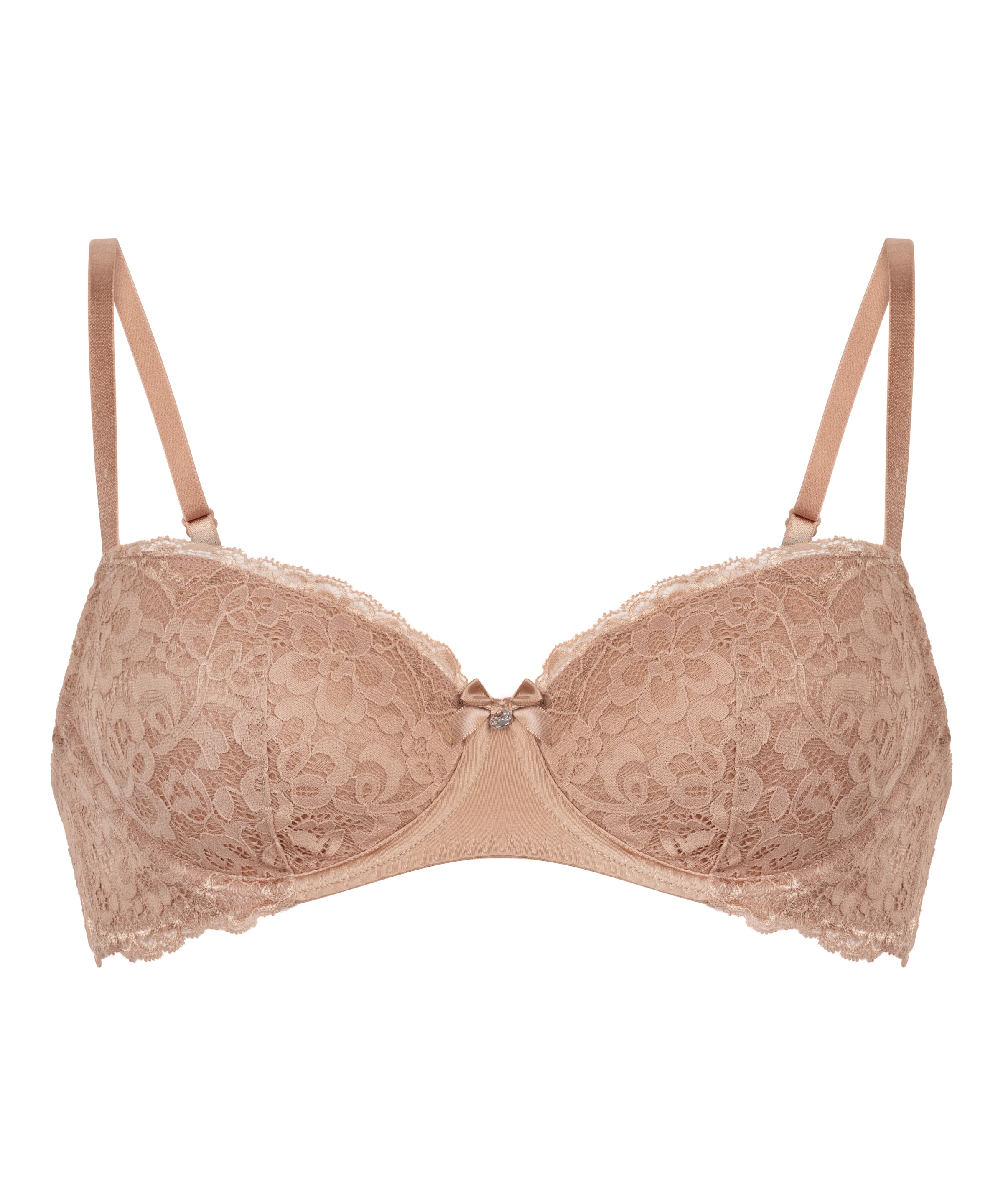 Invisible Soutien-gorge &#x27;Marine&#x27; Hunkemöller en marron : devant
