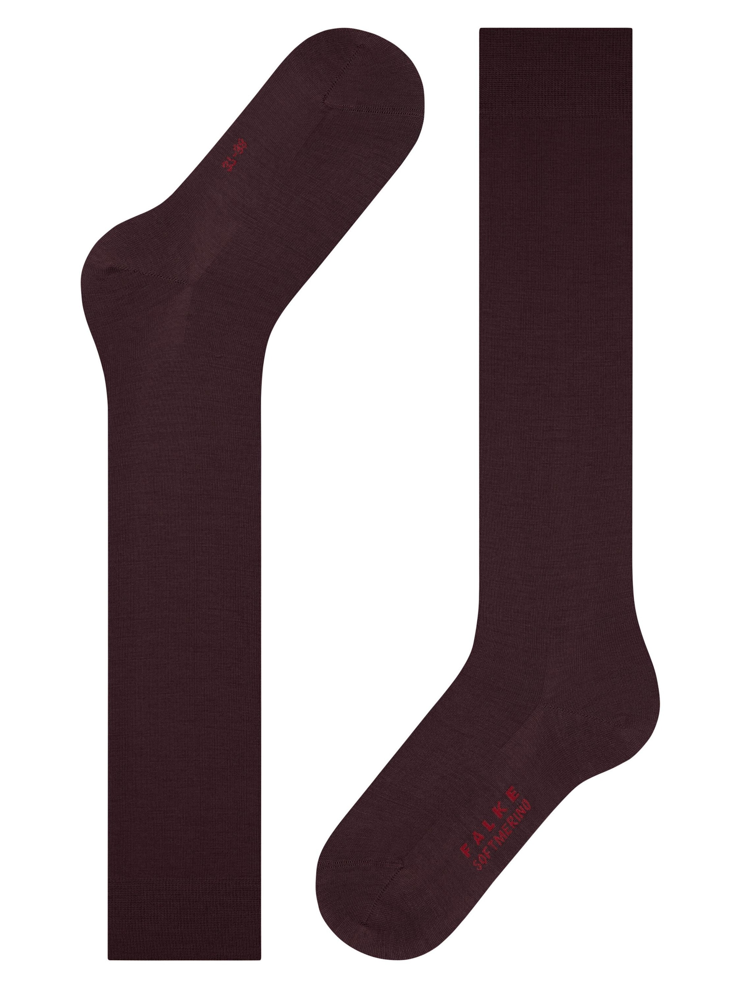 FALKE Knee High Socks in Red