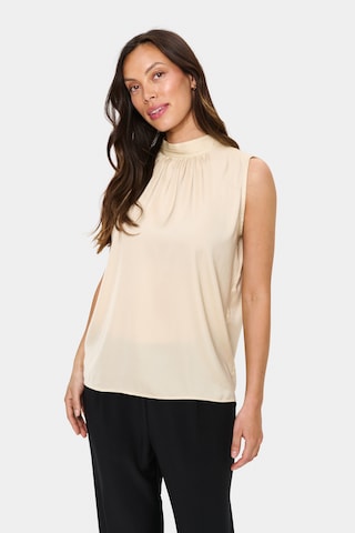 SAINT TROPEZ Blouse 'Aileen' in Beige