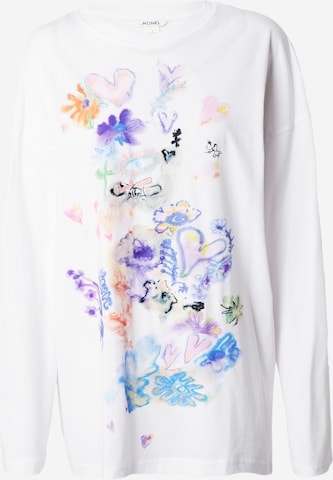 Monki T-shirt i vit: framsida