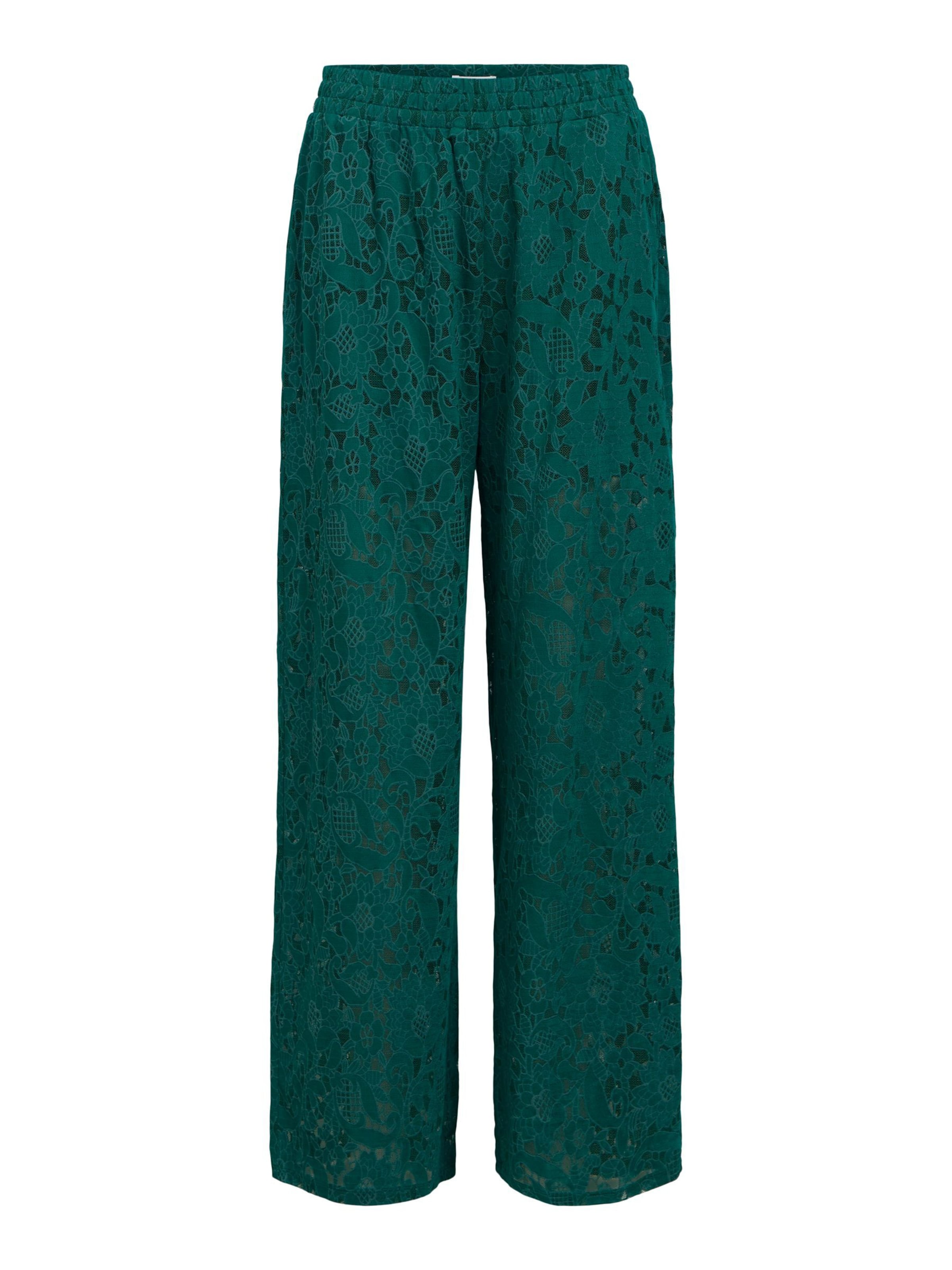 OBJECT - Pantalón 'OBJBianca' en verde: frente