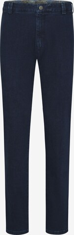 MEYER Regular Chino Pants in Blue: front