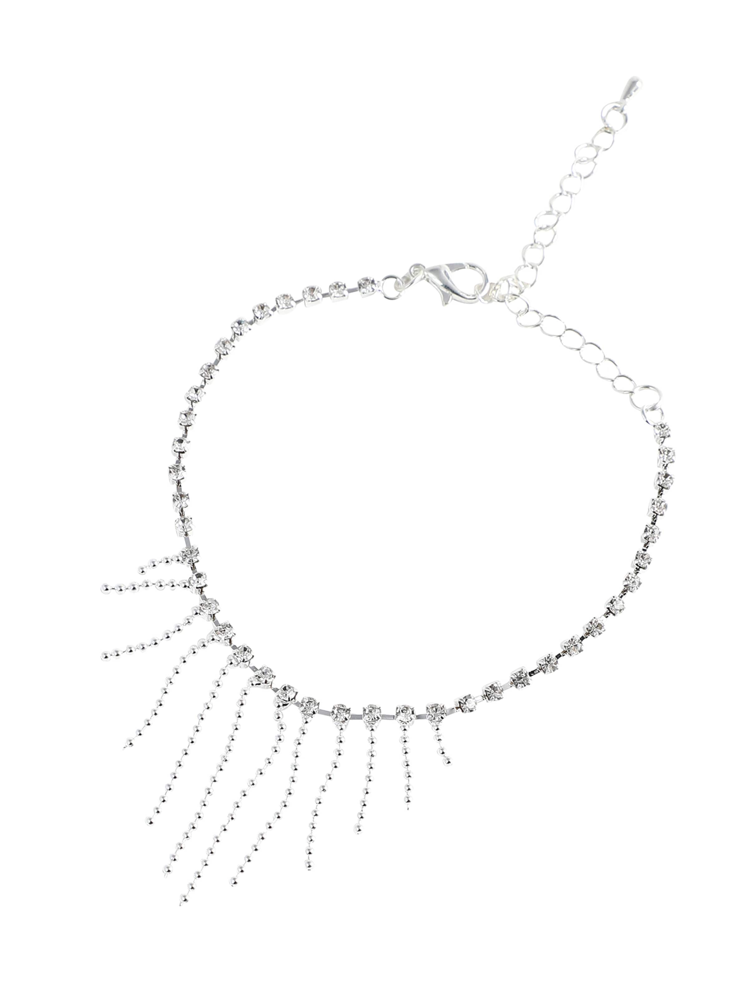 SOHI Karkötő 'Michelle' - ezüst: elől