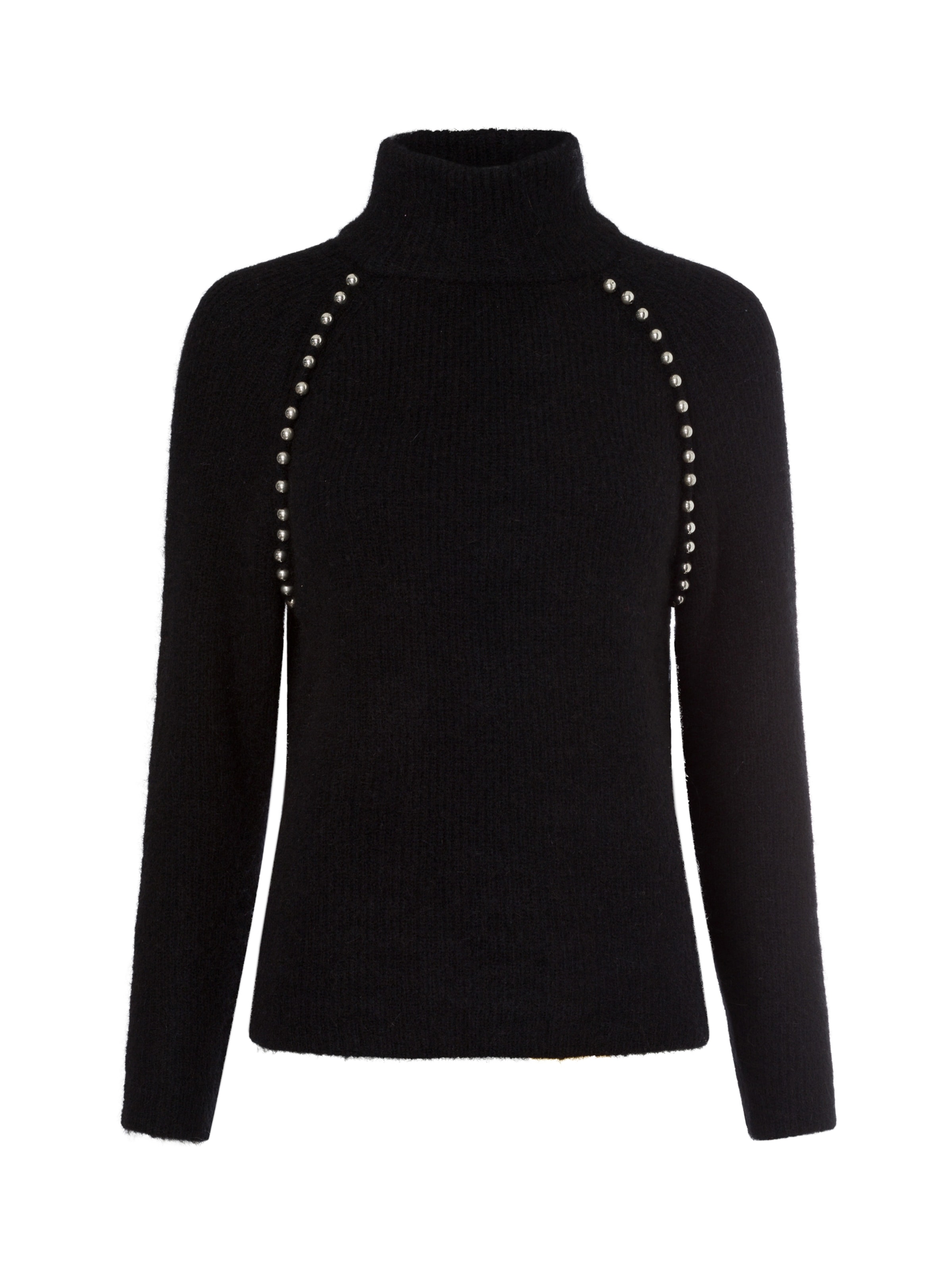 MOS MOSH Strickpullover in Schwarz: Vorderseite