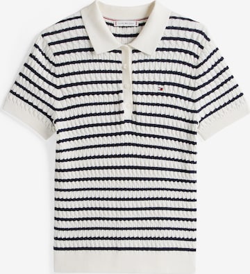TOMMY HILFIGER Sweater in White: front