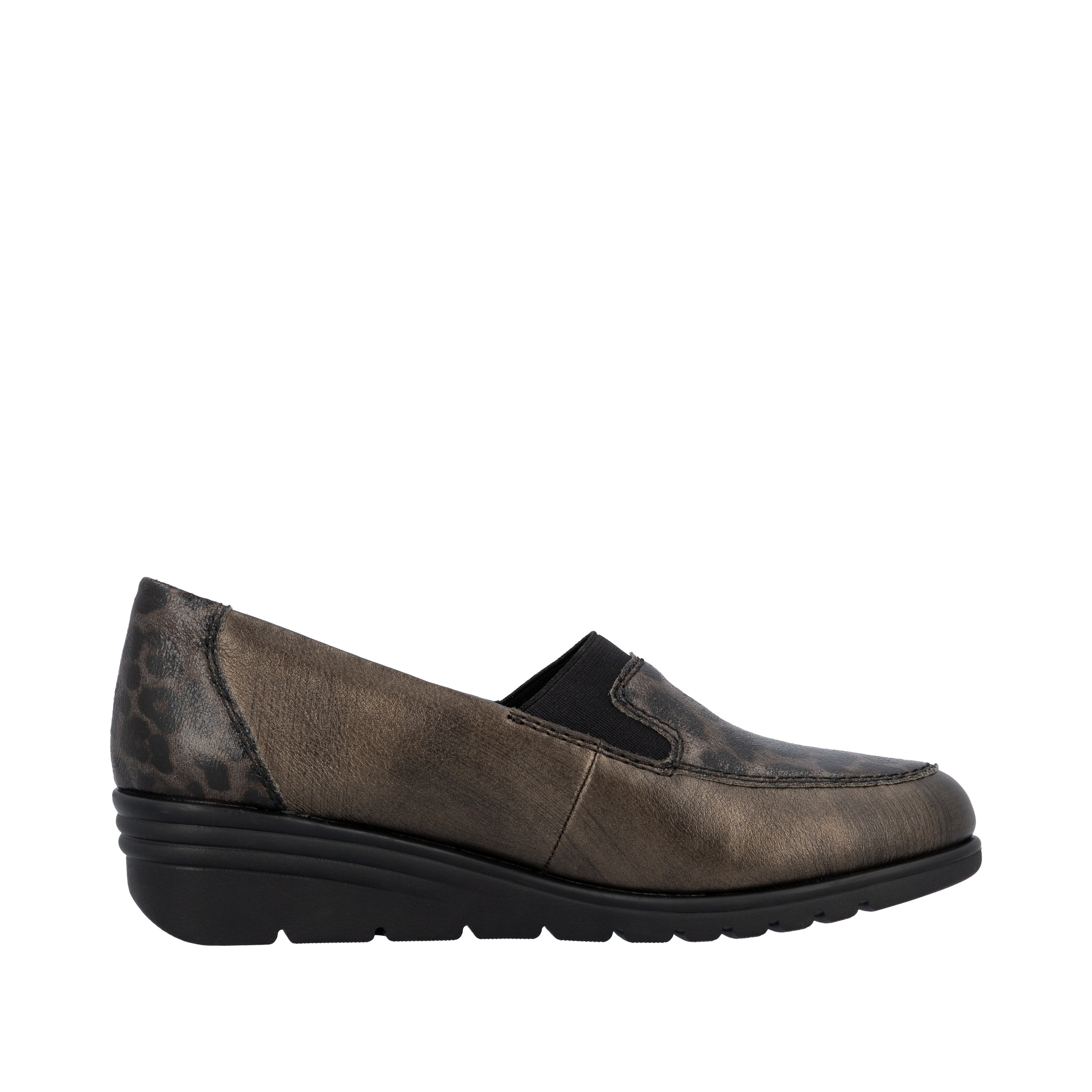 Chaussure basse Rieker en bronze