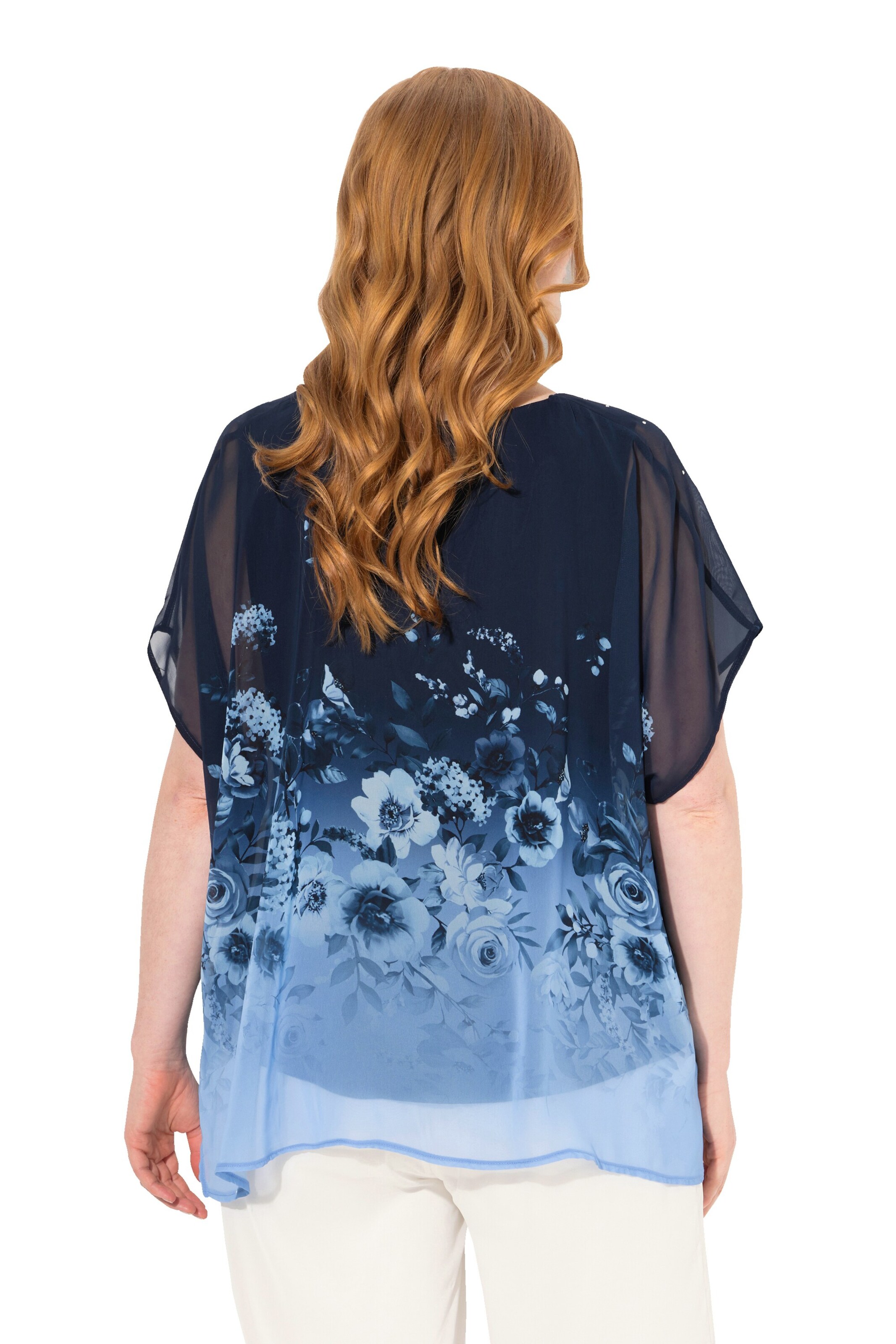 Ulla Popken Blouse in Blauw