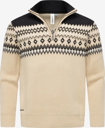 Ragwear Sweater in Beige: front