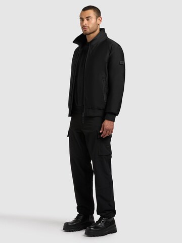 khujo Winterjas 'Ginster' in Zwart