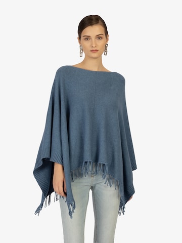 Kraimod Cape in Blauw: voorkant