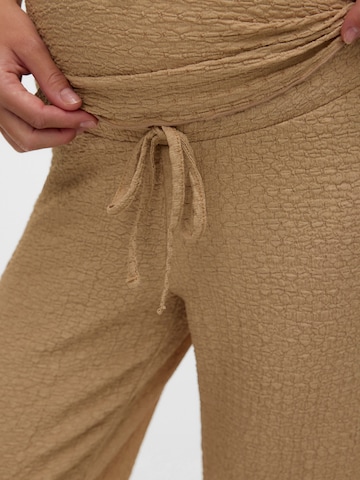 MAMALICIOUS Flared Broek in Bruin