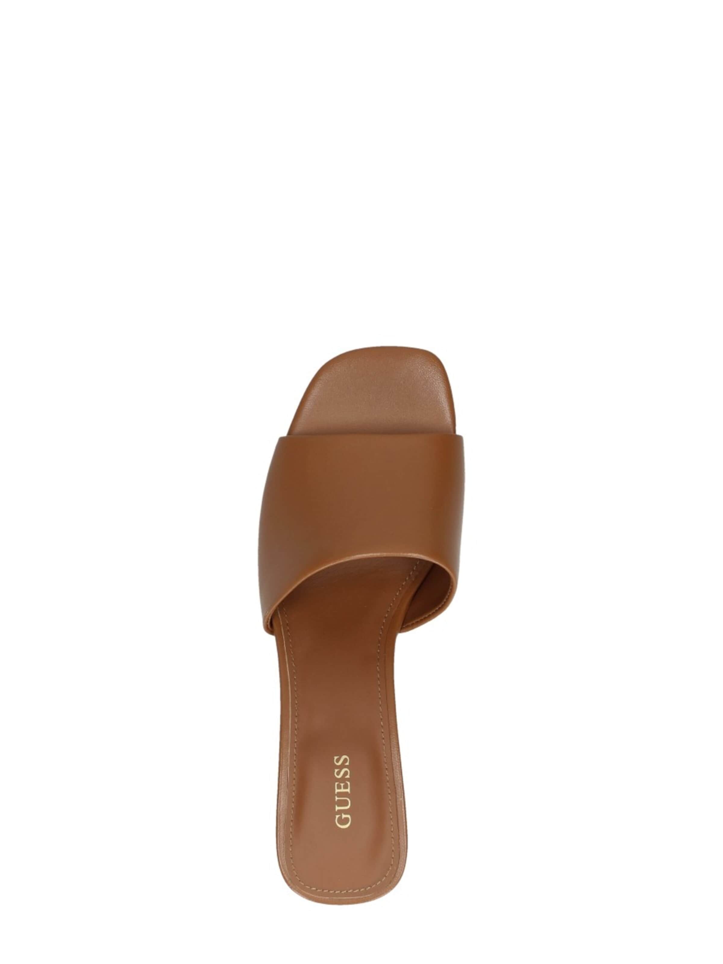 GUESS Pantolette 'Yara'‌‌ in Braun