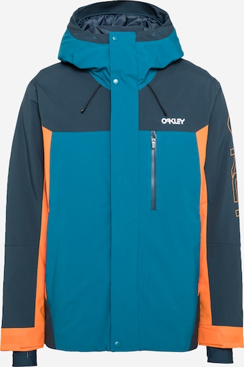 OAKLEY Sportjacke in blau / dunkelblau / orange, Produktansicht