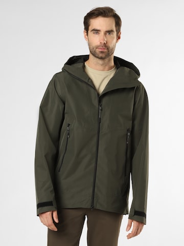 Didriksons Performance Jacket 'Basil' in Green: front
