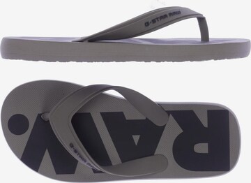 G-Star RAW Sandalen 35 in Grau: predná strana