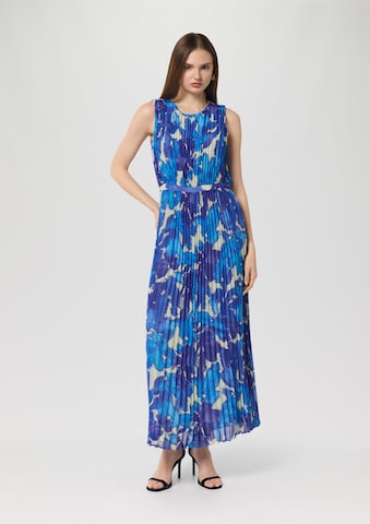 COMMA Kleid (OCS) (GRS) in Blau: Vorderseite