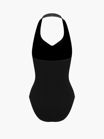 Body modelant 'Neckholder Bodysuit mit Slip' cfab (formerly creamy fabrics) en noir