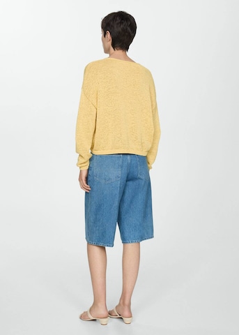 Pull-over 'Pekin' MANGO en jaune