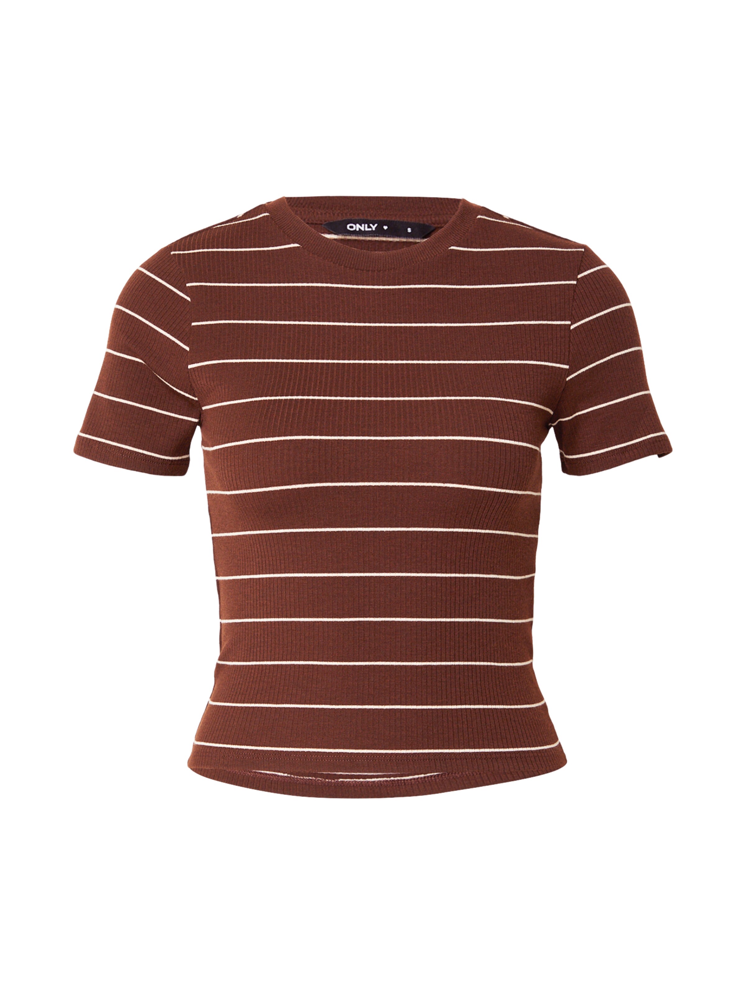 ONLY - Camiseta 'ONLLUPE' en marrón: frente