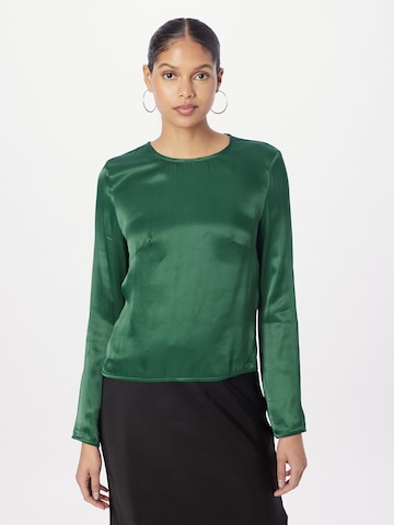 Bizance Paris - Blusa 'BARRY' en verde: frente